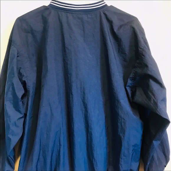 Nike Windbreaker V-Neck Pullover Blue Size 14-16 - Picture 9 of 10